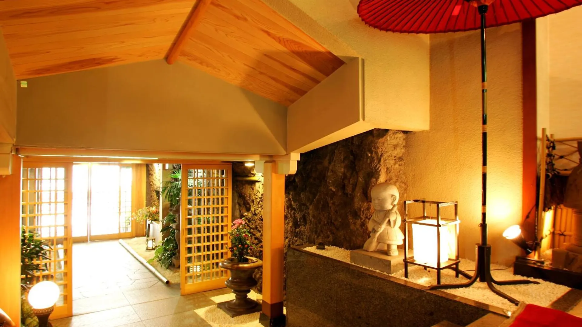 **** Ryokan (tradycyjny japoński pensjonat lub zajazd) Hotel Shiunso Hakone Japonia